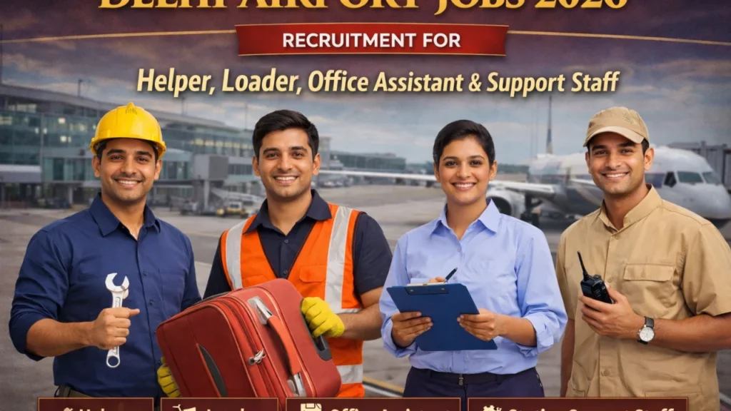 Delhi Airport Jobs 2026